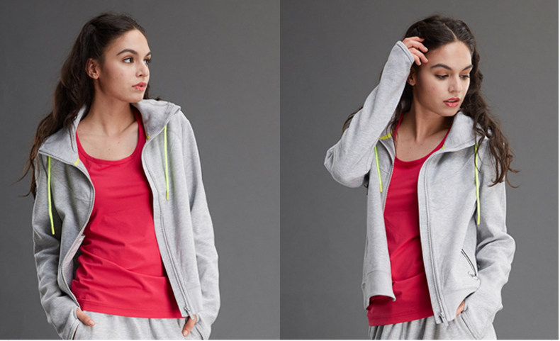 运动防晒套装轻薄透气运动跑步就穿这一套冰丝面料自带凉感速干不粘腻。弹力面料活动自如不紧绷拉伸高弹力紧而不勒修饰身材遮肉显瘦。(图1)